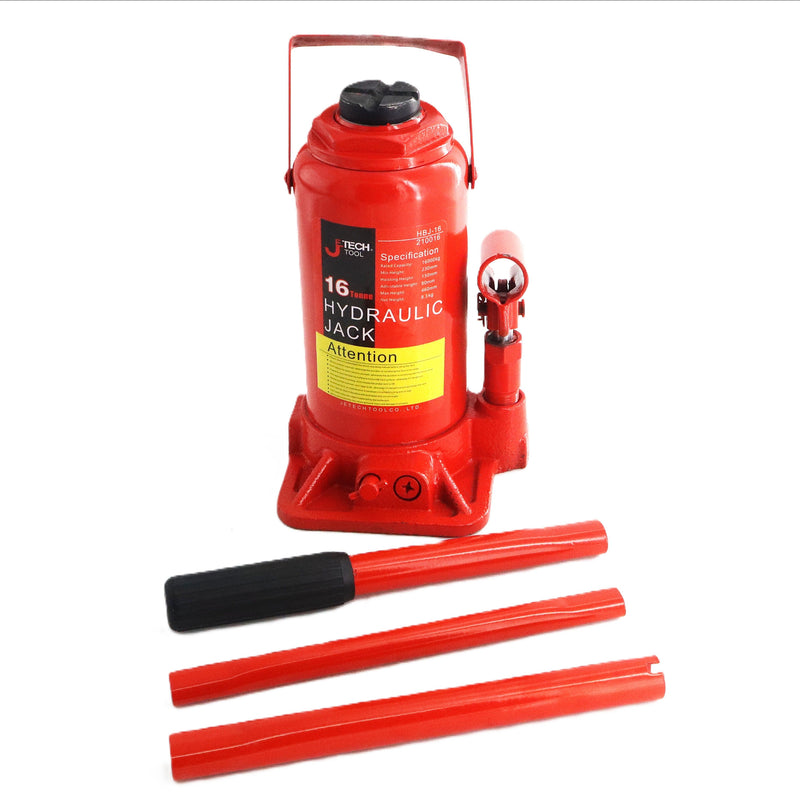 Hydraulic Bottle Jack 16 Ton Heavy Duty