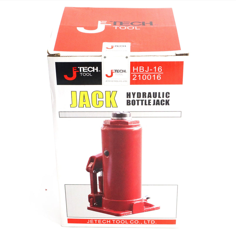 Hydraulic Bottle Jack 16 Ton Heavy Duty