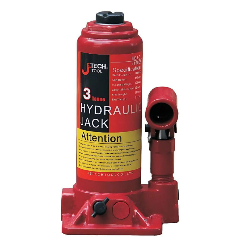 Hydraulic Bottle Jack 3 Ton Heavy Duty