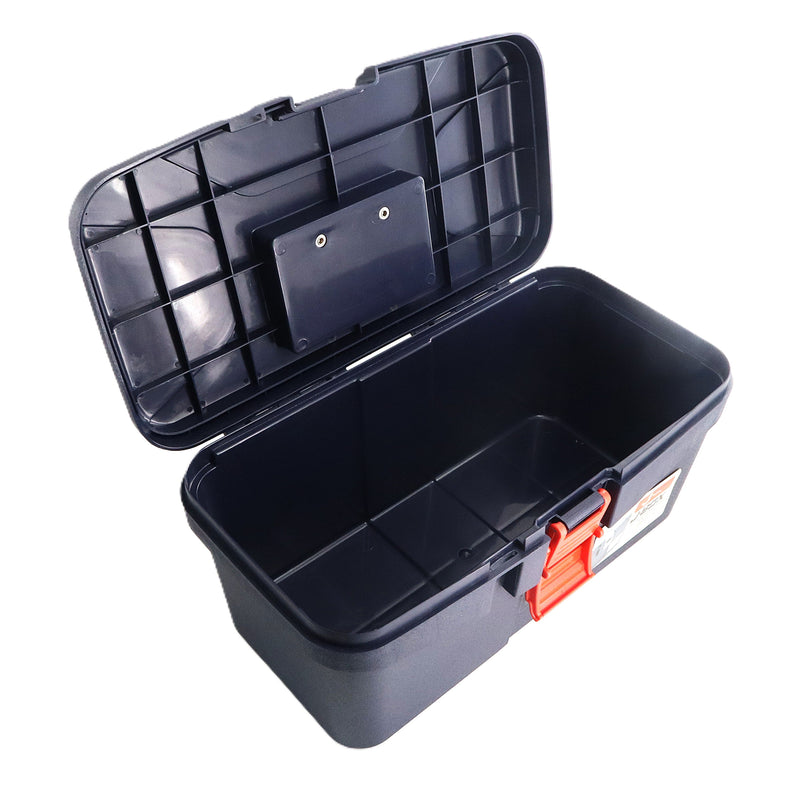 16-Inch Plastic Tool Box with Tray