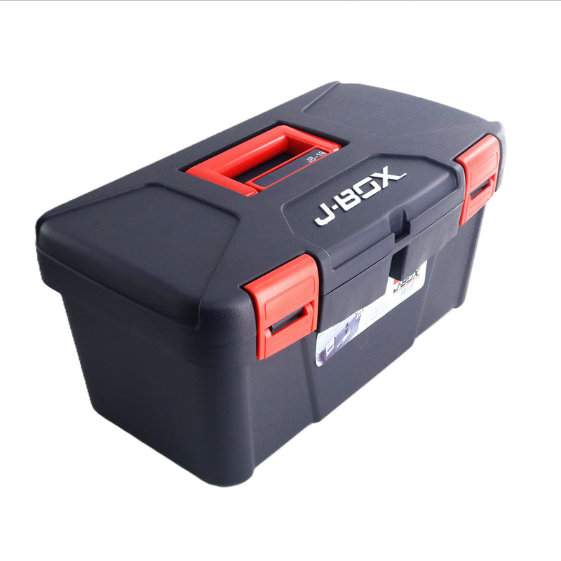 18-Inch Plastic Tool Box with Tray