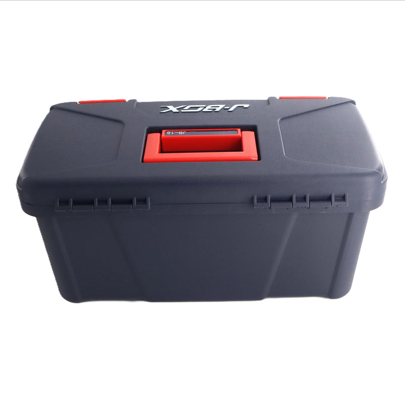 18-Inch Plastic Tool Box with Tray