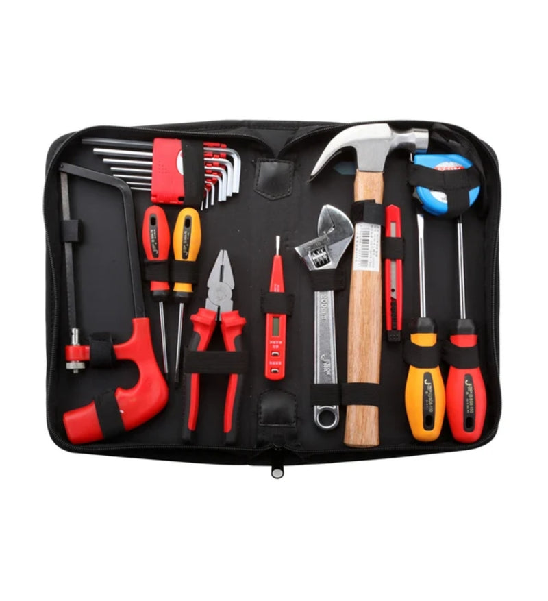Electric Tool Set in Pouch 18-Piece