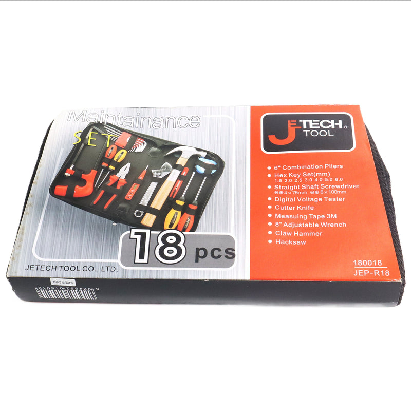 Electric Tool Set in Pouch 18-Piece