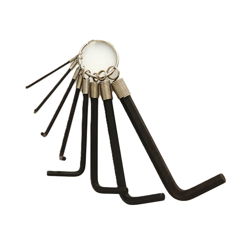 Hex Key Set 8-Piece Metric (1.5–8mm) Keyring