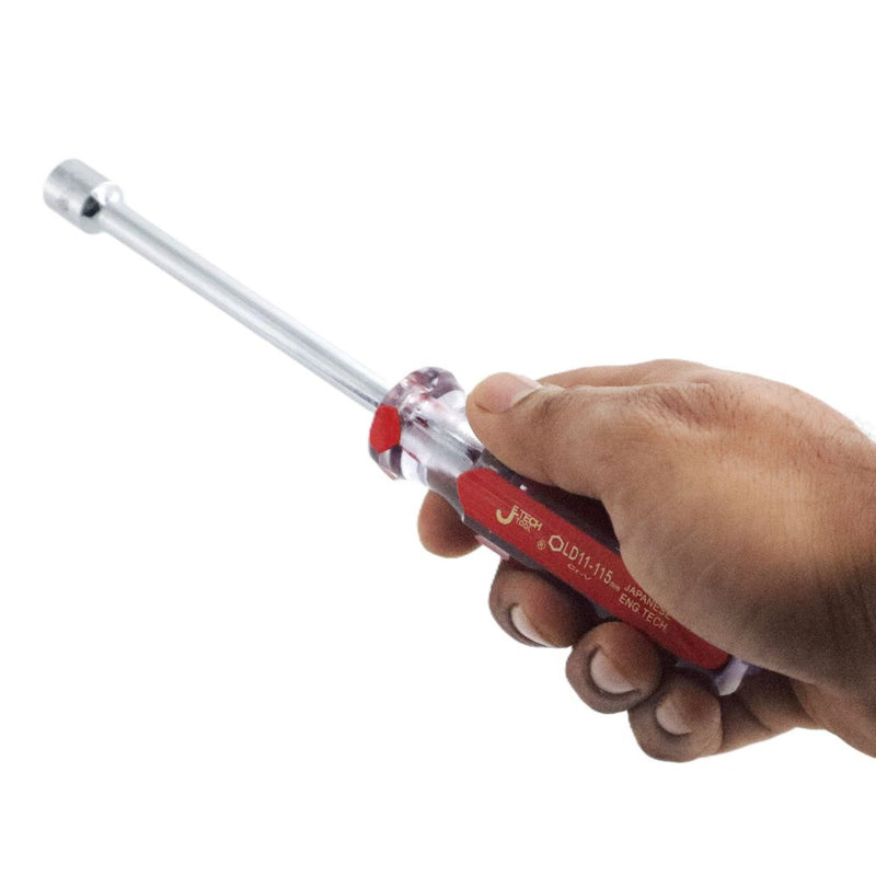 Nut Driver 15-11mm Hex Line Color Hollow Shaft