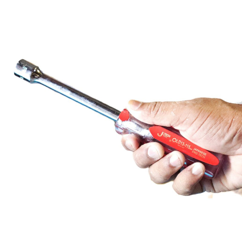 Nut Driver 18-13mm Hex Line Color Hollow Shaft