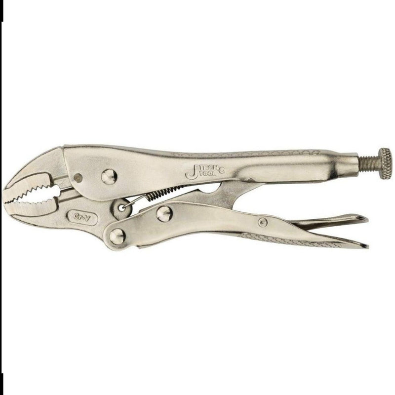Locking Pliers 7-Inch Curved Jaw with Cutter