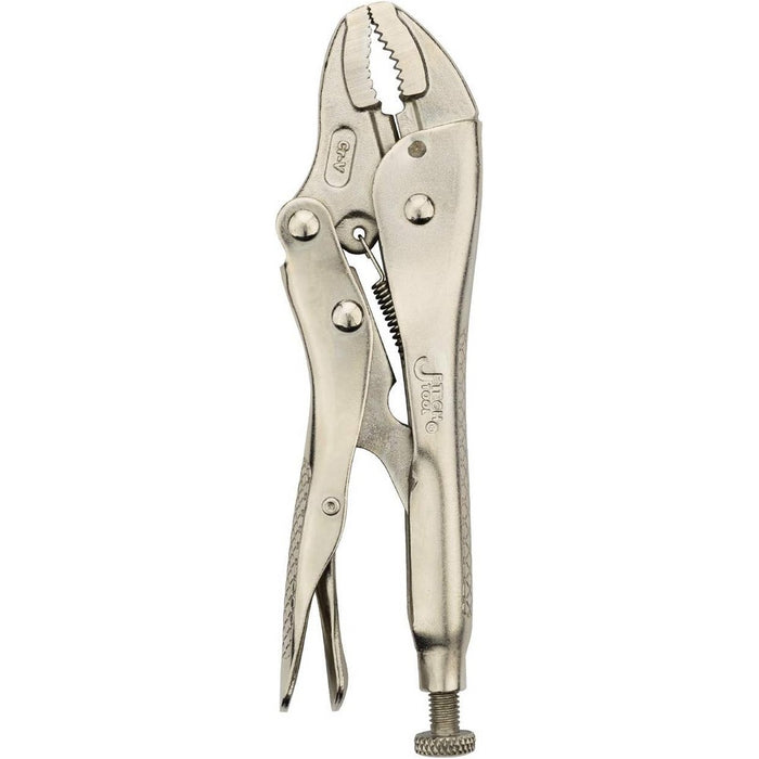 Locking Pliers 7-Inch Curved Jaw with Cutter
