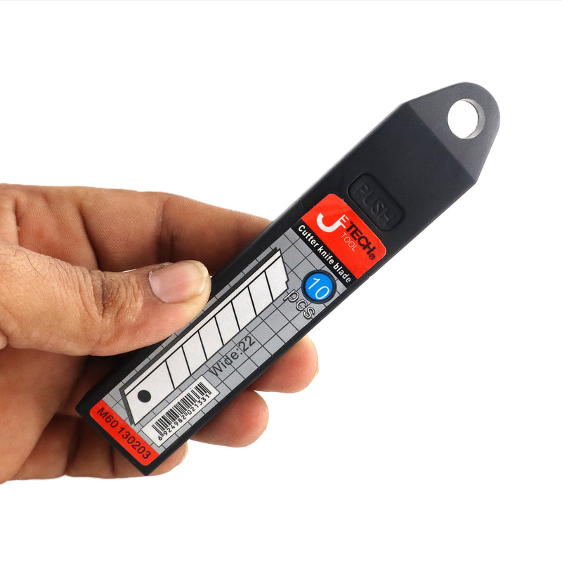 Utility Knife Replacement Blades 22mm 10-Piece