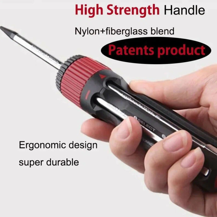 Multi Screwdriver 6-in-1 Phillips & Slotted