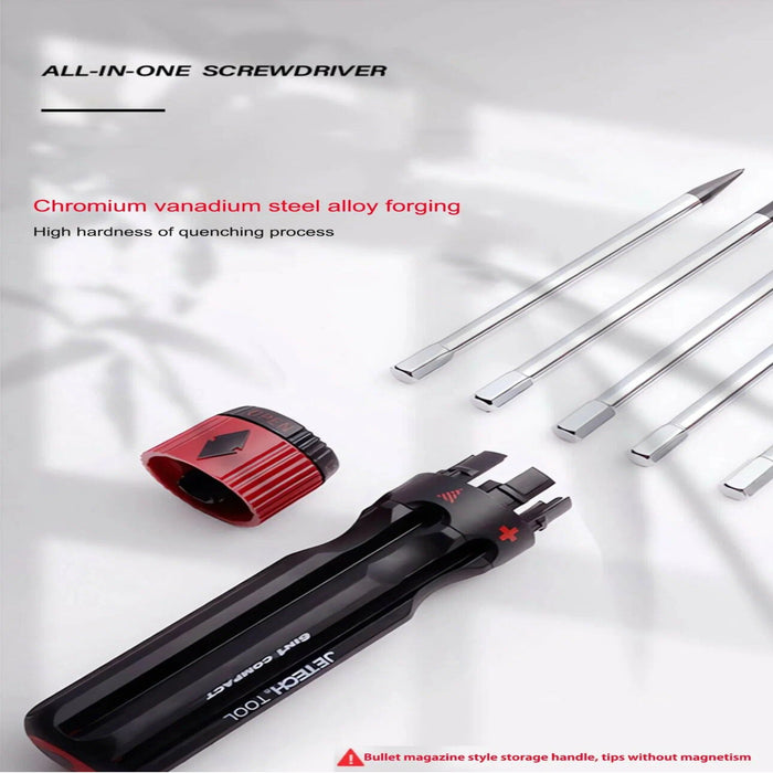 Multi Screwdriver 6-in-1 Phillips & Slotted