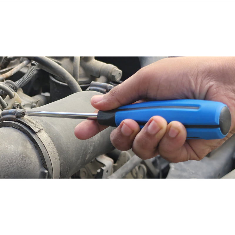 Slotted Screwdriver 6×100mm Soft Grip