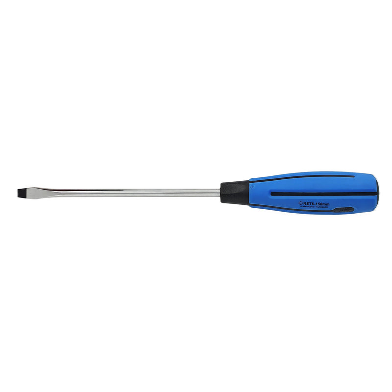 Slotted Screwdriver 6×150mm Soft Grip