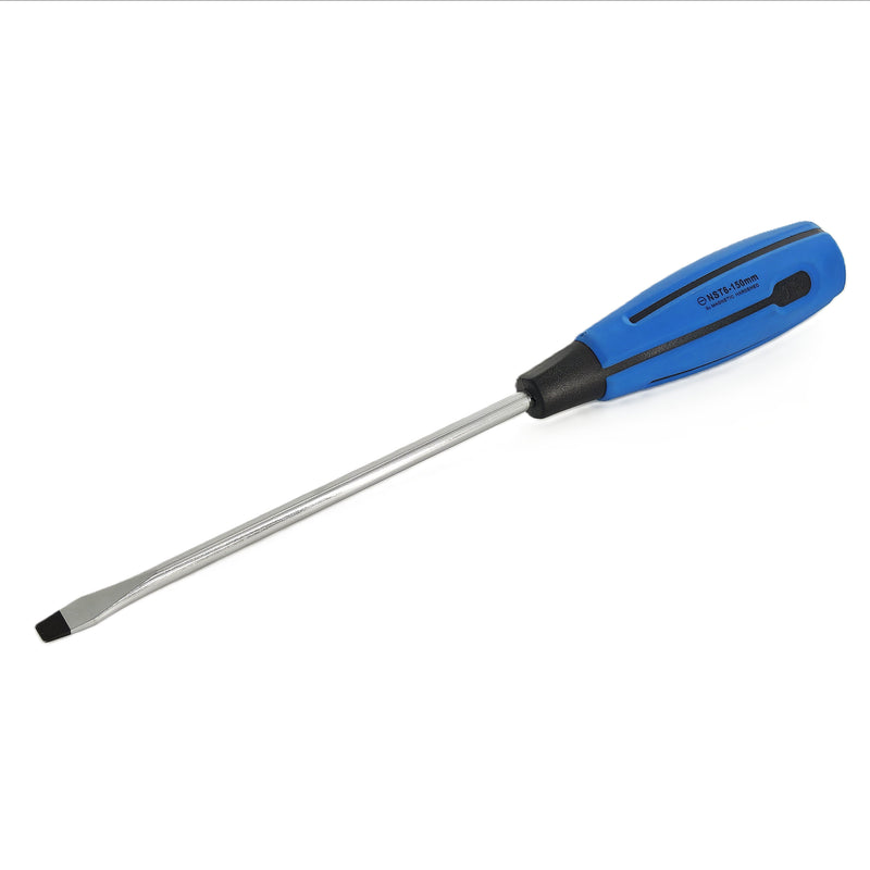 Slotted Screwdriver 6×150mm Soft Grip