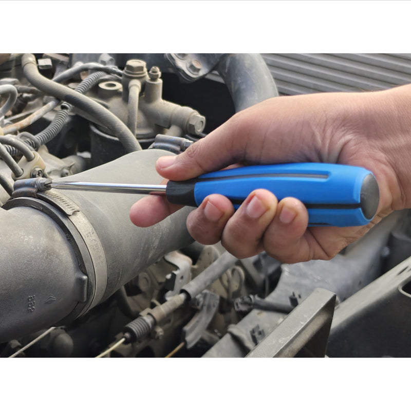 Slotted Screwdriver 6×200mm Soft Grip