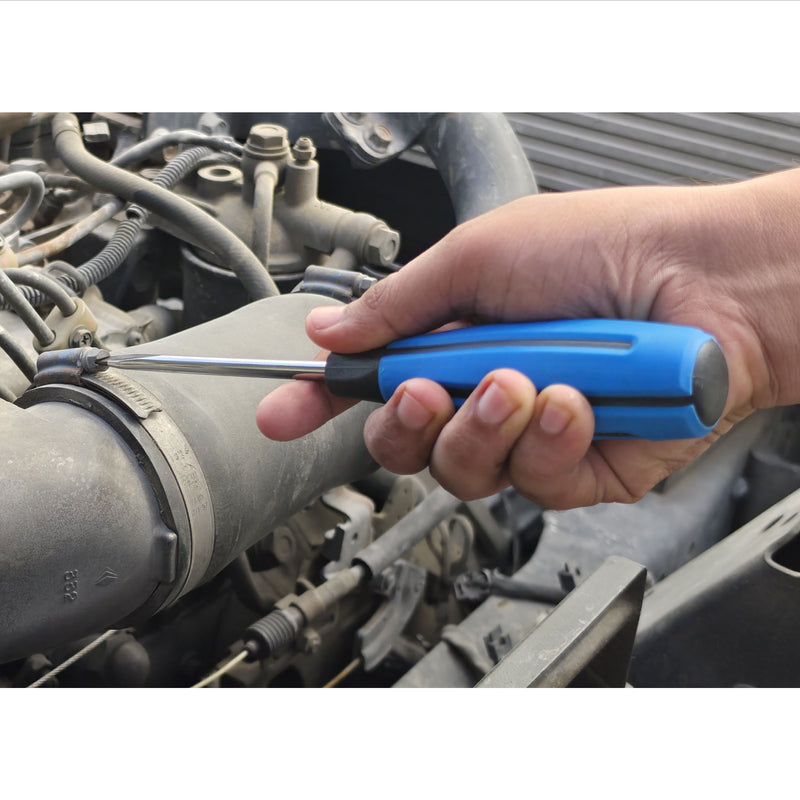 Slotted Screwdriver 6×300mm Soft Grip