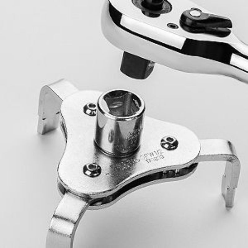 Oil Filter Wrench 3-Jaw Adjustable 63–102mm