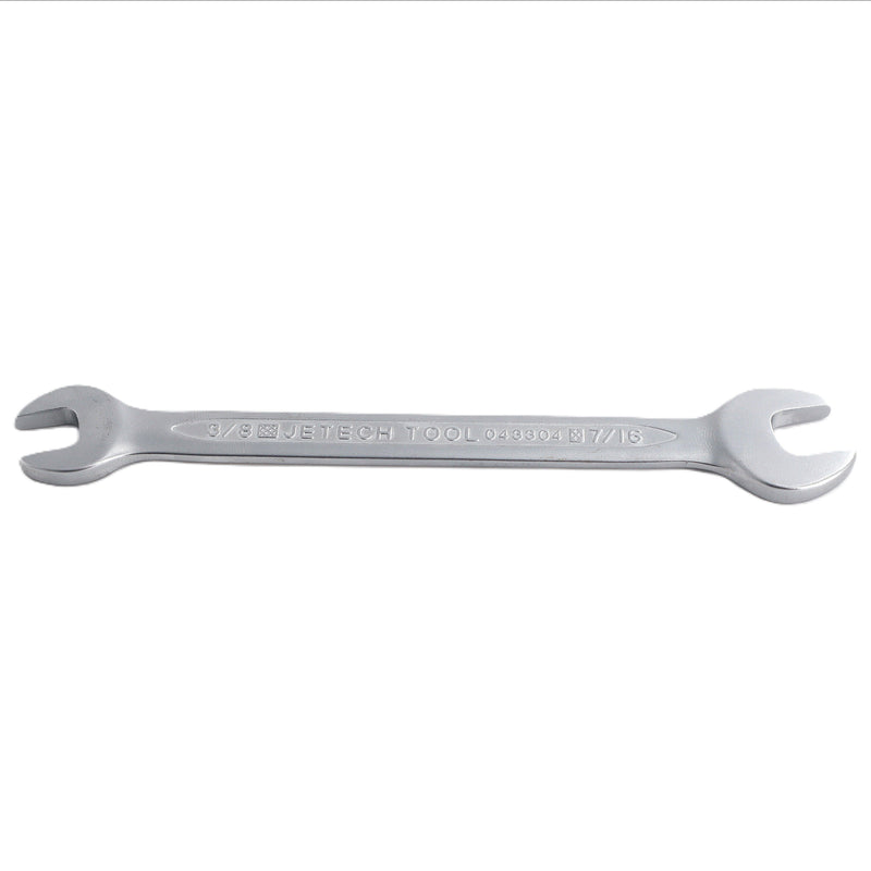 Double Open End Wrench, Size 3/8 x 7/16 inch