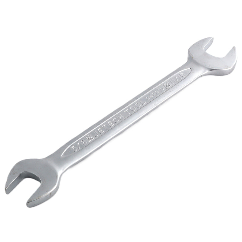 Double Open End Wrench, Size 5/8 x 11/16 inch