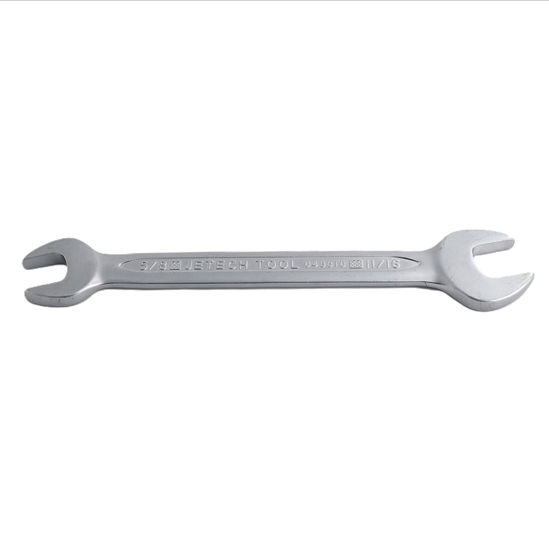 Double Open End Wrench, Size 5/8 x 11/16 inch