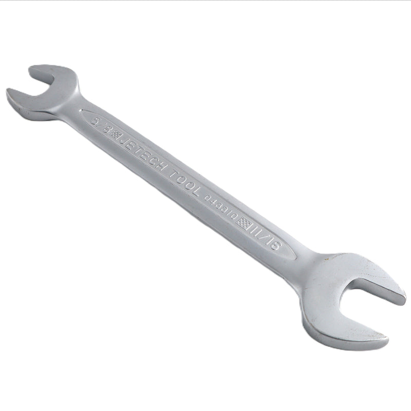 Double Open End Wrench, Size 5/8 x 11/16 inch