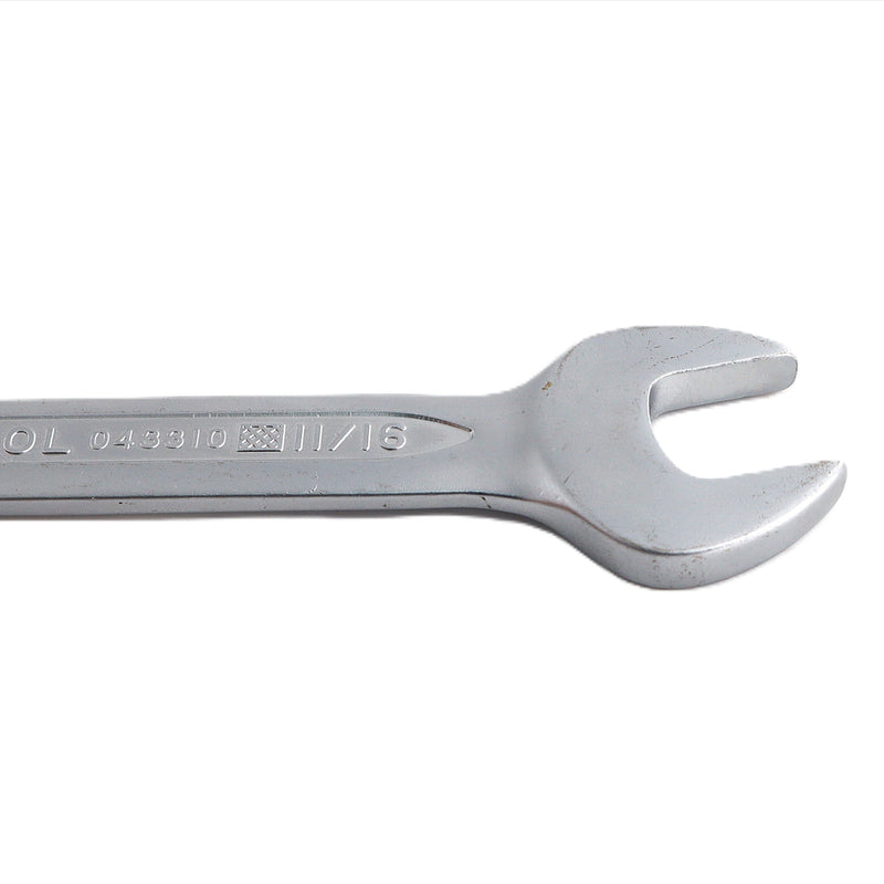 Double Open End Wrench, Size 5/8 x 11/16 inch