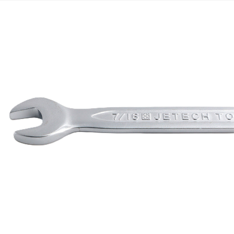 Double Open End Wrench, Size 7/16 x 1/2 inch