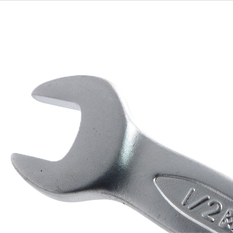 Double Open End Wrench, Size 7/16 x 1/2 inch