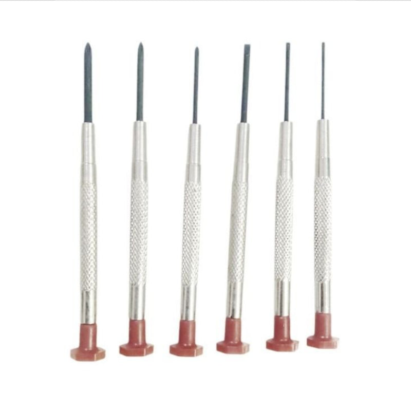 Precision Screwdriver Set Phillips & Flat, Medium (6-Piece)