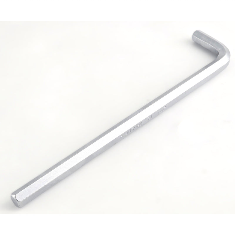 Hex Key Extra Long Chrome-Plated 12mm