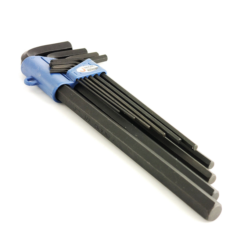 Hex Key Set 10-Piece SAE (1/16″–1/2″)