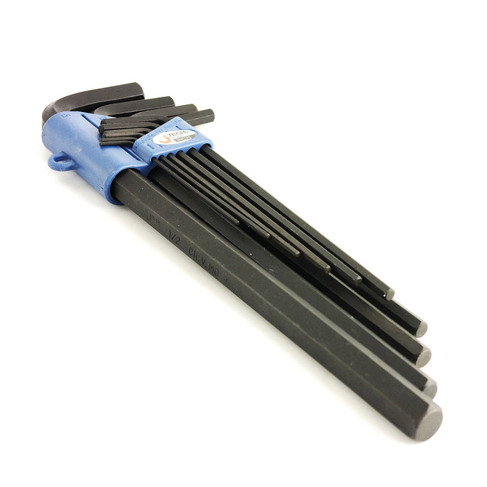 Hex Key Set 10-Piece SAE (1/16″–1/2″)