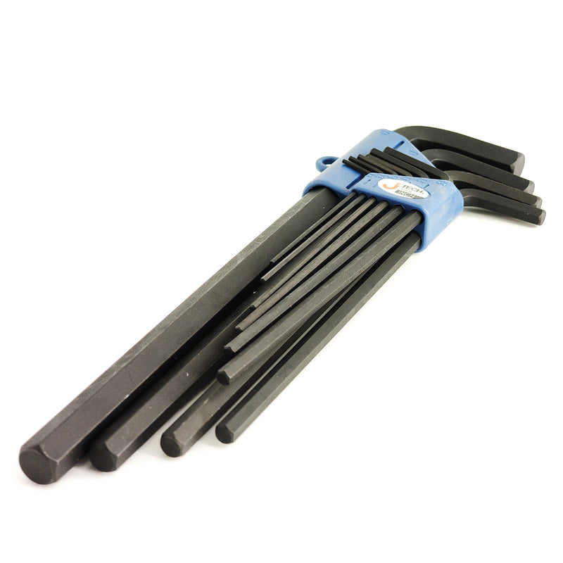 Hex Key Set 10-Piece SAE (1/16″–1/2″)