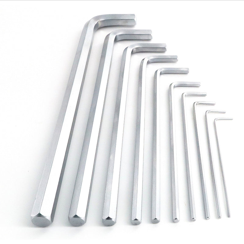 Hex Key Set 10-Piece Metric
