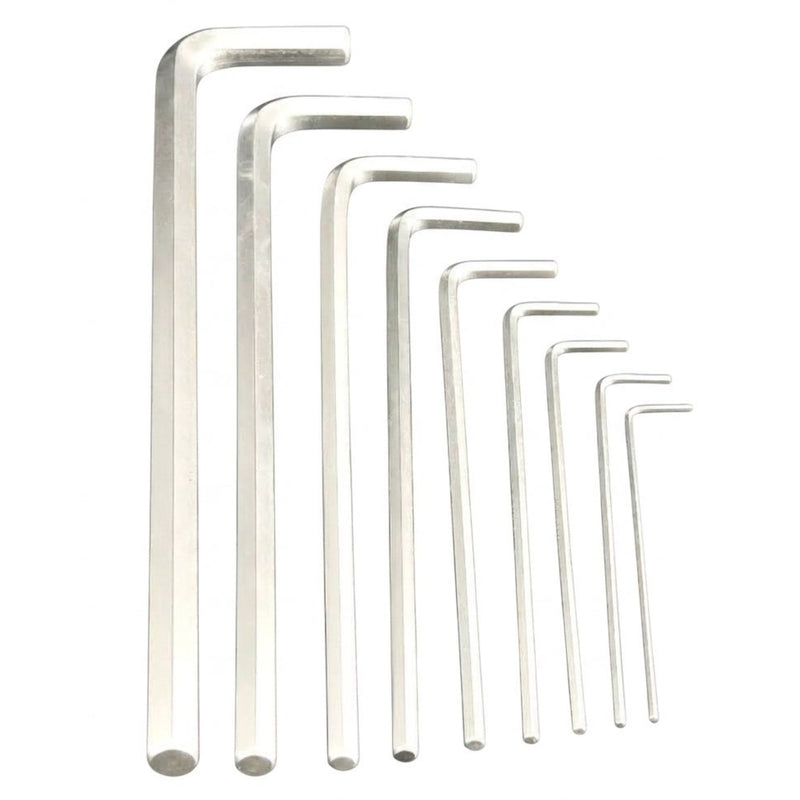Hex Key Set 9-Piece Metric (1.5–10mm)