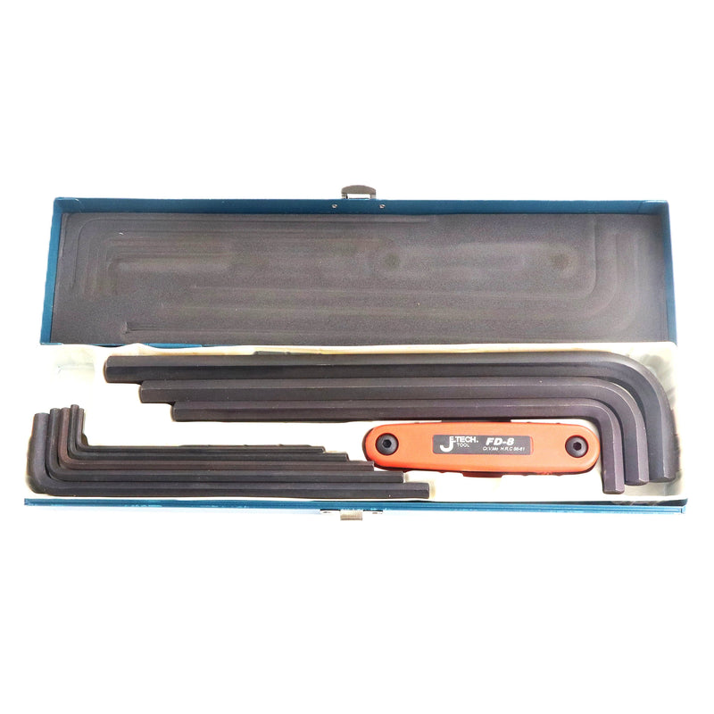 Allen Wrench Set + Folding Hex Keys (12-Piece, 3-14mm)