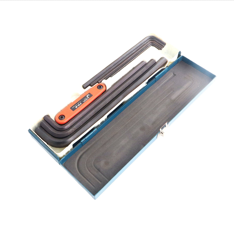 Allen Wrench Set + Folding Hex Keys (12-Piece, 3-14mm)