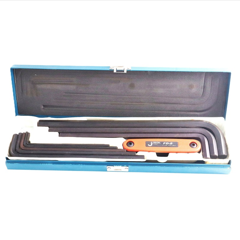 Allen Wrench Set + Folding Hex Keys (12-Piece, 3-14mm)