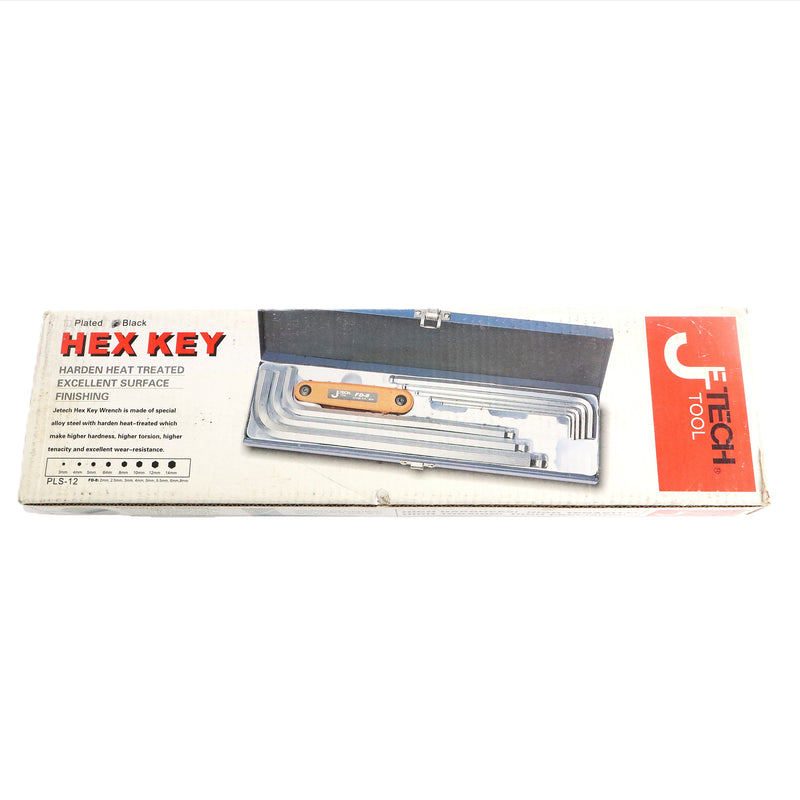 Allen Wrench Set + Folding Hex Keys (12-Piece, 3-14mm)