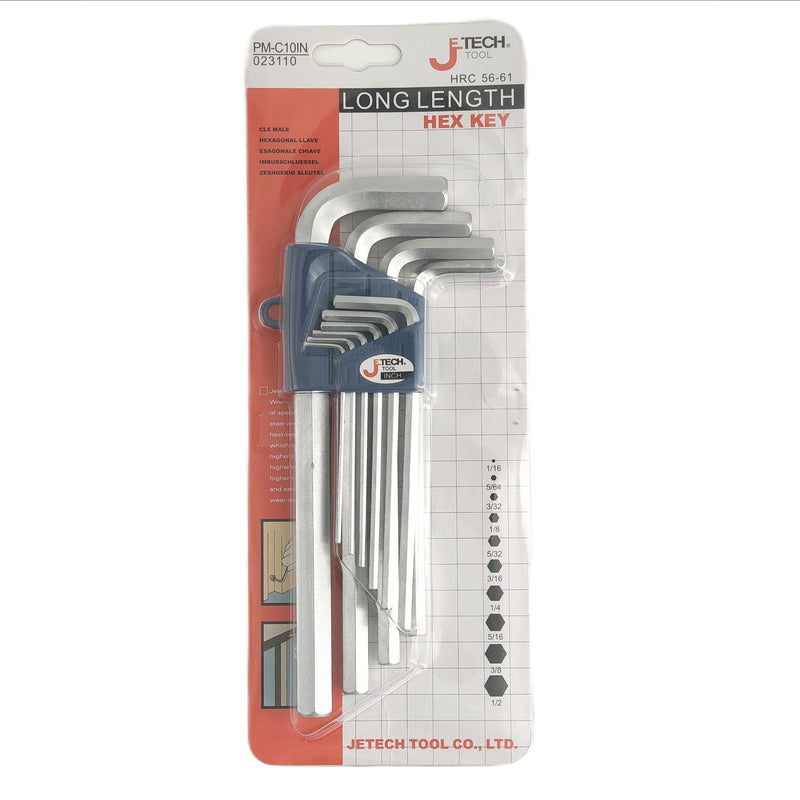 Hex Key Set 10-Piece Metric