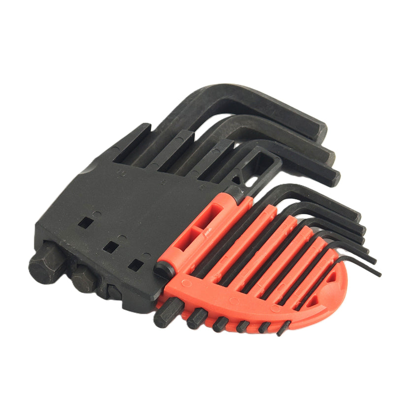 Hex Key Set 9-Piece Metric Short (1.5–10mm)