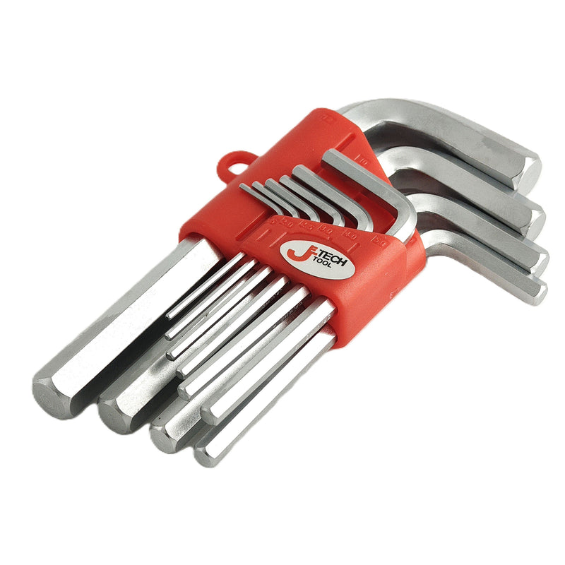 Hex Key Set 10-Piece Metric Small (1.5–12mm)