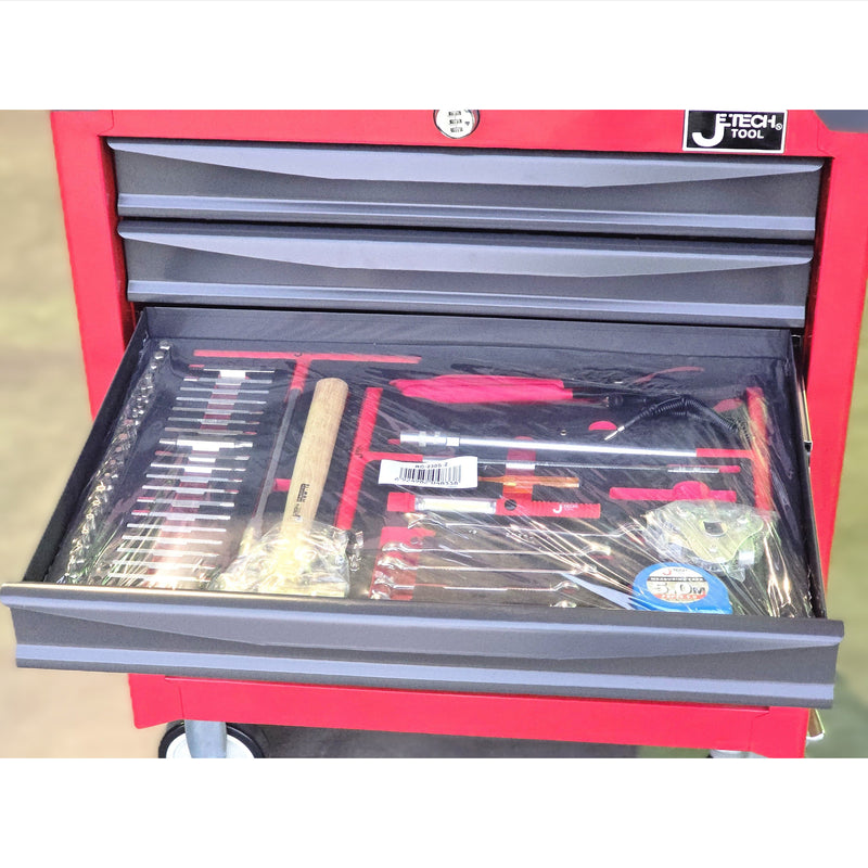 Tool Set 230-Piece with 6-Drawer Trolley