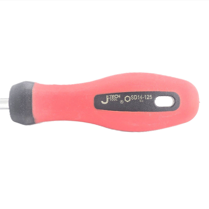 Nut Driver 14mm Soft Grip Handle 125mm Shaft