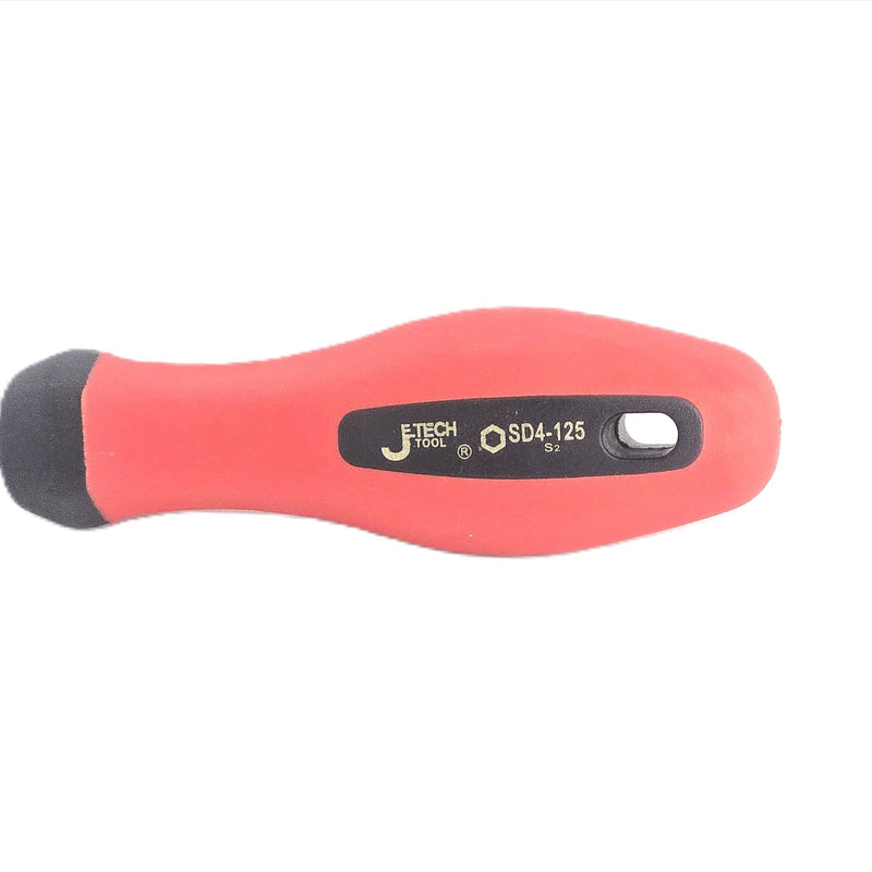 Nut Driver 4mm Soft Grip Handle 125mm Shaft