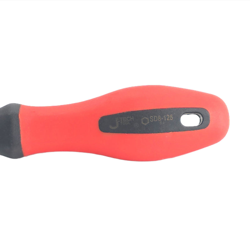 Nut Driver 8mm Soft Grip Handle 125mm Shaft