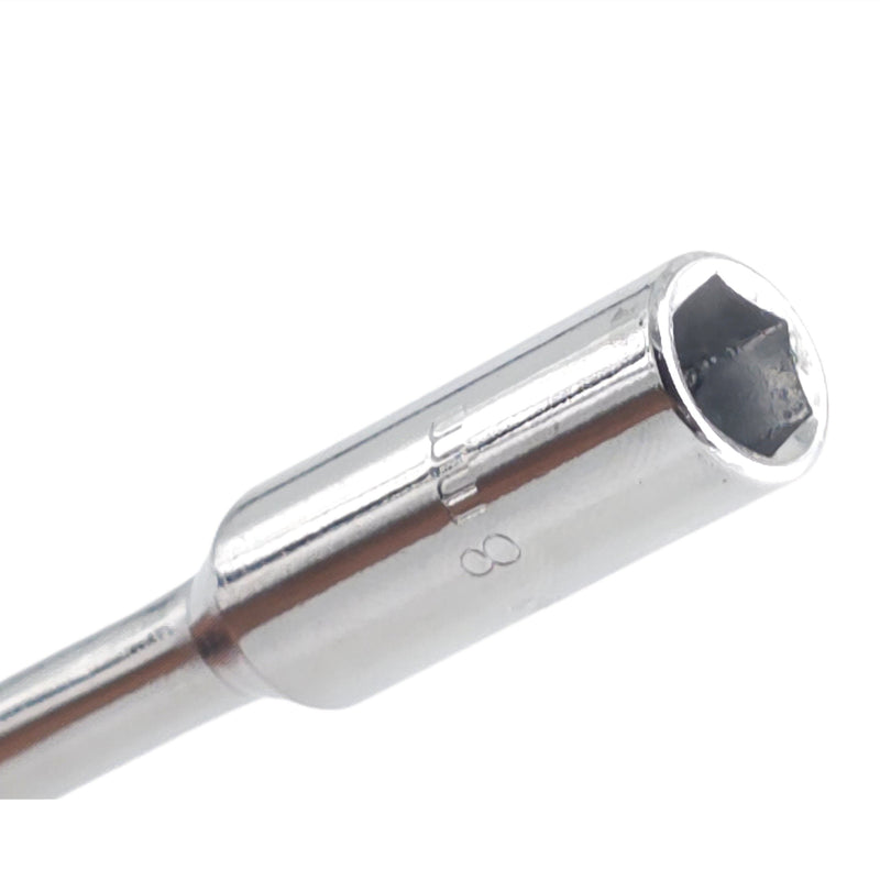 Nut Driver 8mm Soft Grip Handle 125mm Shaft