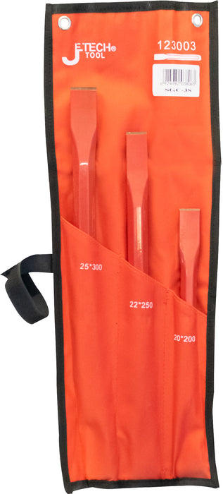 Cold Chisel Set 3-Piece (8″, 10″, 12″)