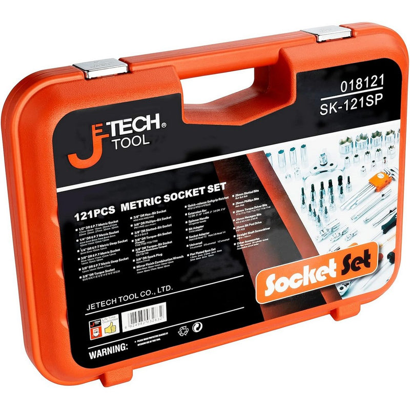 121pcs Mechanics Tool Set and Socket Set
